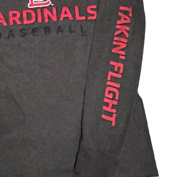 🩵St. Louis Cardinals Men’s Long Sleeve Tee - Size Small - Picture 5 of 7